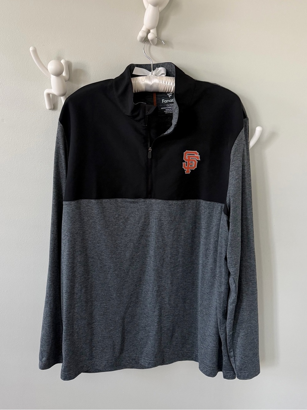San Francisco Giants 1/4 zip pullover menβs XL